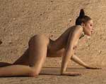 Nude Amazon woman